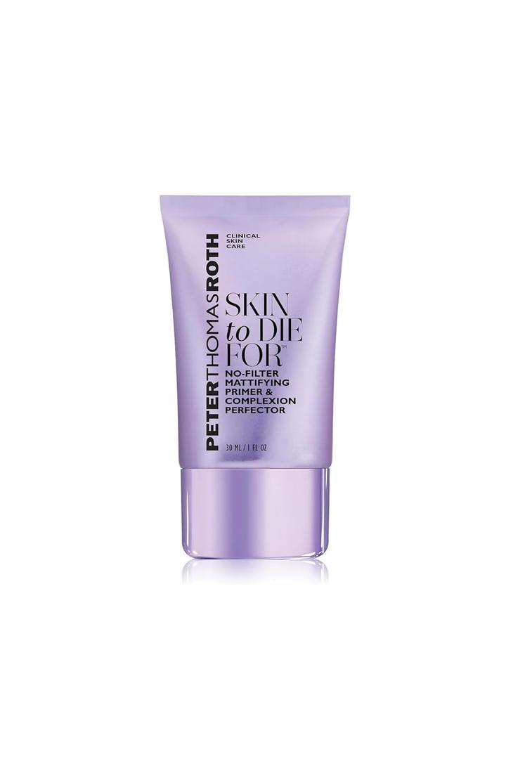 Peter Thomas Roth | Skin to Die For No-Filter Mattifying Primer & Complexion Perfector | Universal Tint for All Skin Tones, Blurs and Helps Reduce the Look of Pores