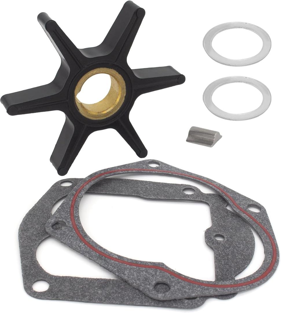 8508910 Water Pump Impeller Service Kit for Mercury Marine Force 25 30 40 50 HP Outboard Motor Replacement 47-8508910 47-850893 47-8M0027792 Sierra 18-3057 with Key and Gasket