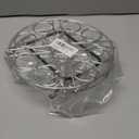 Stackable Egg Steamer Rack, BiaoGan Egg Cooking Rack with Heat Resistant Silicone Handles Compatible with Instant Pot Accessories 6,8 Quart, 18 Eggs Multipurpose Steamer Rack Trivet