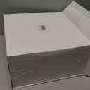 Round Cake Carrier Two Sided Cake Holder Serves as Five Section Serving Tray, Portable Fits 10 inch Cake, Box Comes With Handle, Container Holds Pies (Green)