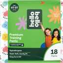 Hello Bello Premium Training Pants 4T-5T, All About Feelings Design, 18ct Jumbo Pack