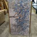 Abstract Large Wall Art Decor 29"x58" Blue White Wall Art For Living Room