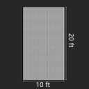 Alpurple Insect Bird Barrier Netting Mesh- 20 x 10 Feet Garden Bug Netting Plant Cover for Protect Plant Fruits Flower from Insect Bird Eating