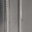 Tension Curtain Rod by EZFurni, 42-123 Inches, Heavy Duty Tension Rods for Windows, Adjustable Spring Loaded Curtain Rods No Drilling, Renter Friendly, Hold Up Blackout Curtains and Non Slip, White