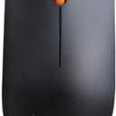 Lenovo 300 USB Wired Computer Mouse - Full Size Optical Ambidextrous Mouse with 1600 DPI, Reliable USB-A Wired Connection, Easy 3-Button Navigation  Long Lasting, Durable Basic Mouse, Black