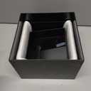 3 PCS Black Buffet Risers, Black Acrylic Food Display Stand, Square Acrylic Risers Display Stands, Mirror-Polished Display Box, Nested Storage Box, Cake Rise Stand for Parties, Birthdays, Weddings