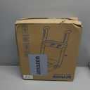 Potty Training Seat SKYROKU Potty Training Toilet with Step Stool Ladder, for Kids Boys Girls Toddlers - Comfortable Safe Potty Seat with Anti-Slip Pads Ladder 8838-Grey