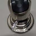 Suction Cup Handheld Shower Head Holder - Shower Head Holder Wall Mounted with Vacuum Power for Bathroom Tile/Glass(Nickel)