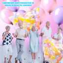 10 Pcs Large for Transport 98.4 x 59 Inches Clear Balloon Drop Plastic Giant Balloon Storage for Wedding Birthday Party Supplies