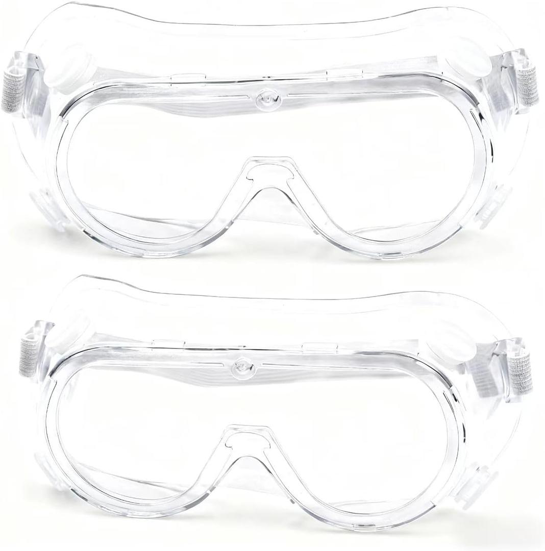 Anti-Fog Safety Goggles Adjustable Lab & Science Goggles Lightweight Design