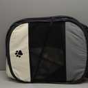 Portable Pet Playpen, Dog Playpen Foldable Pet Exercise Pen Tents Cat House Playground for Puppy Kitten Indoor Outdoor Travel Camping Use (Large (44.8"X44.8"X22.8"), Gray)