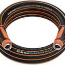 Giraffe Tools Garden Leader Hose 15ft x 5/8", Short Water Hose Heavy Duty, Flexible, Lightweight Hybrid Hose with Swivel Handle, Double Female Fittings, Burst 600 PSI
