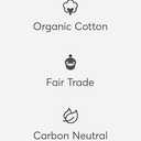 Pact Organic Cotton Maternity Nursing Bralette for Breastfeeding - Stretchy, Wireless (Blue, M)