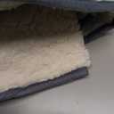 Sunheir Waterproof Dog Blankets for Large Dogs - Cat Blanket Washable for Couch Protection, Soft Sherpa Fleece Puppy Throw Blanket to Prevent Urine Leaks & Protects Furniture, 40"X 50", Grey