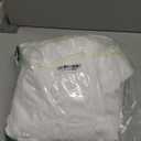 White Bed Skirt Queen Size Ruffled Bed Skirt with Split Corners, Queen Bed Skirt 22 Inch Drop, TSUTOMI Queen Size Bed Skirt White for Ruffled Bed Skirt with Split Corners, Bed Skirt Queen Size