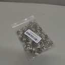 100PCS Split Key Rings Bulk for Keychain and Crafts Keychain Rings (Silver 25mm) (1100pack)