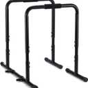 OLIXIS Dip Bar, Adjustable Heavy Duty Dip Bar Station with Soft High-Density Foam Handles, Stabilizer Parallel Parallette Bar Fitness Equipment for Home, Gym, Patio, Office