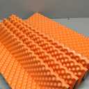 Closed Cell Foam Sleeping Pad,Folding Sleeping Pad Backpacking,Moisture-Proof Foldable Sleeping Pad, Lightweight,Sleeping Mat for Camping Hiking Backpacking Car Camping Mats (Orange)
