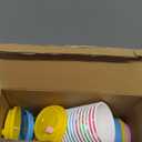 24 Sets Pool Beach Birthday Party Decorations Cups with Summer Silly Straws Bulk, 16 OZ Pool Reusable Plastic Cups with Lids, Summer Party Favors Supplies for Kids