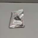 Wearlizer Leather Bands Compatible with Google Pixel Watch 4/3 41mm/Pixel Watch 2/1 Band Women, Dressy Designer Slim Leather Strap with D-Shape Metal Buckle for Pixel Smartwatch Accessories (Black/Silver)