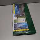 Camco Wrap Around Camper/RV Step Rug | Features Adjustable Design & Fits RV Steps w/Depth of 8 to 10.5 | Compatible w/Manual & Electric Camper Steps | 18 Wide, Green (42923)