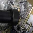 Mega Handles SUANA Entrance Combo, Door Knob and Cylinder Deadbolt and Key Combo, Heavy Duty Locking Door Knobs for Left or Right-Handed Doors  Matte Black (1 Pack)