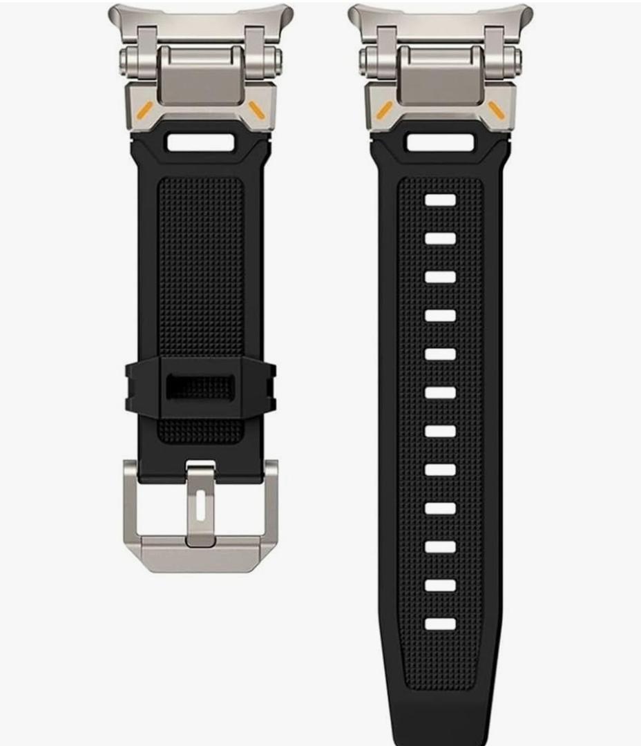 Soft Sports TPU Silicone Breathable Watch Band Fit for Samsung Galaxy Watch Ultra 47mm