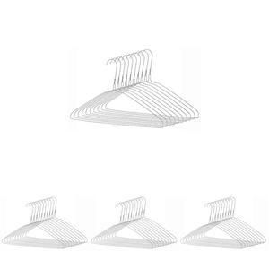 Whitmor Everyday Hangers Set of 9, Silver