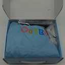 OUTREE Sensory Swing for Kids with 360 Swivel Hanger, Indoor Therapy Swing Great for Autism, ADHD, Sensory Processing Disorder, and Autistic Children (Blue/White)