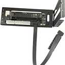 JMT R43SG GEN4 M.2 M-Key to PCIE X16 4.0 External Graphics Card Stand Bracket Compatible with NVME SSD NUC Host Expansion Card Graphics Dock (30cm)