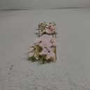 5pcs Pink Artificial Orchid Flower Stems with Real Touch for Vase, Fake Orchid Stems Arrangment for Wedding Bouquets Party Decor Home Office Farmhouse Decorations (Pale Pink)