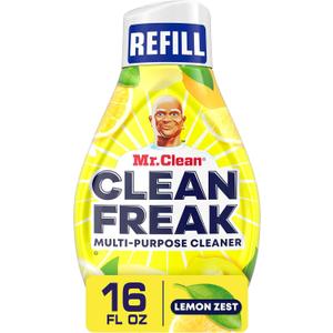 Mr. Clean, Deep Cleaning Mist Multi-Surface Spray, Lemon Zest Scent Refill, 2 Count, 16 Fl Ounce