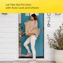 Yale Security Assure Lock 2 Deadbolt, Black Suede Keyed Smart Entry Door Lock with Wi-Fi Connected Keypad for Code Entry and Remote Access, YRD410-WF1-BSP