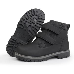 Tobfis Kids Waterproof Strap Work Boots (Toddler/Little Kid/Big Kid, 3)