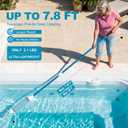 Spa Vacuum for Hot Tub, No Pumping, No Batteries or Electricity, Portable Vacuum Spa Vac Cordless, Handheld Hot Tub Vacuums Picks Up Sand, Leaves & Debris, Water Pressure Powered
