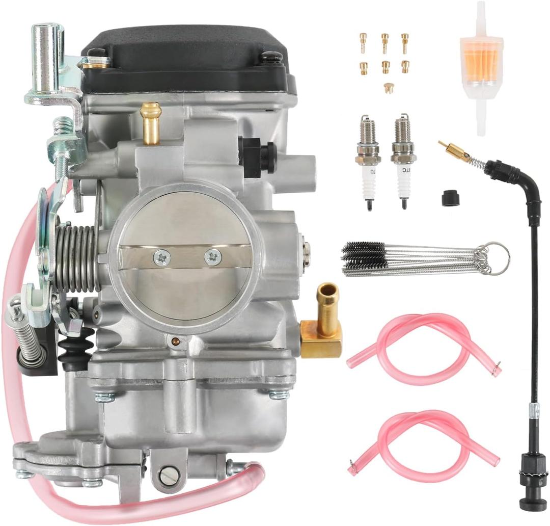 Carburetor Replacement For Harley-Davidson Sportster 883 1200 1988-2006, Softail 1988-2017, Dyna FXR, Touring, Include Choke Cable Fuel Filter