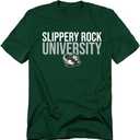 Slippery Rock University Official Unisex Adult T Shirt Collection (Green, M)