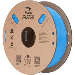 Creality Rapid PLA Filament for Ender3 V3 KE SE K1C, 3D Printer Filament 1.75mm High Speed 300mm/s Ender Fast PLA Filament, Dimensional Accuracy +/- 0.02mm 1Kg for Most FDM 3D Printers (Light Blue)