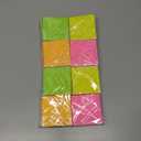 Pack of 2 MaxGear 16 Pads Sticky Notes 3x3, 8 Bright Colors Sticky Pad Strong Adhesive Self-Stick Note Pads for School Supplies/Office Products, Reminders Note on Smooth Surface, 60 Sheets/Pad