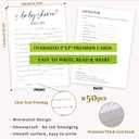 Baby Shower Games Mad Libs Baby Shower Game for Boy Girl for 50 Guests Activity Gender Neutral