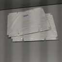 2 x 8 Pcs Bakery Boxes 6-In with Windows, Cookie Boxes White for Chocolate Covered Strawberries, Treats, Donuts, Cupcakes, and Candy Gift Giving 6x6x3 Inch