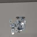 Enhon Sink Clips Kit 12 Pack, Undermount Sink Clips, Sink Mounting Kit Bracket, Installation Repair Hardware Clips Fastener Support for Kitchen or Bathroom Sinks (Silver)