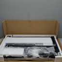 Furologee L Shaped Computer Desk with Power Outlet, Reversible Home Office Desk for Work Study, 50 Inch Corner Gaming Table with File Drawer, Monitor Stand, Storage Shelves, Black