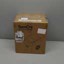 Nugget Ice Maker Countertop with Handle, Ready in 5 Mins, 40lbs/Day Soft Sonic Ice, Auto-Cleaning Portable Ice Machine for Home Kitchen Office Party & Large Families