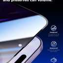 MAGIC JOHN 2 Pack for iPhone 17 6.3 inch Privacy Glass Screen Protector, Auto Dust-Elimination, Bubble Free, Easy Installation
