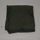 Stretch Pillow Cases King - Jersey Knit & Envelope Closure Pillowcases with Ultra Soft T-Shirt Like Polyester Blend - King Size Set of 2, Dark Olive