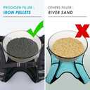 Prodigen Weighted Vest for Women and Men 8 12 16 20 25 30 Lbs with Reflective Stripe and Double Adjustable Buckle Straps Weight Vests for Strength Training, Jogging, Cardio, Weight Loss (Blue)