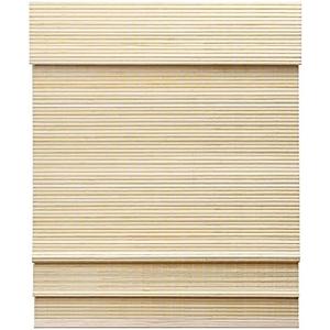 LazBlinds Cordless Bamboo Roman Shades, Privacy Window Treatment, Roll Up Bamboo Blinds for Windows, 31'' W x 60'' H