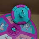 RMOKA Unicorn Sit and Spin Toy for Toddlers Girls Ages 1-3 2-4, Birthday Gift for 2 3 4 Years Old Girl, 360 Spin Seat Kids Indoor Interactive Sensory Toy with LED & Music