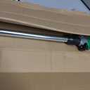 RESTMO 36-60 Metal Watering Wand, Long Telescopic Tube | 180 Adjustable Ratcheting Head | 7 Spray Patterns | Flow Control, Perfect Garden Hose Sprayer to Water Hanging Baskets, Shrubs, Green
